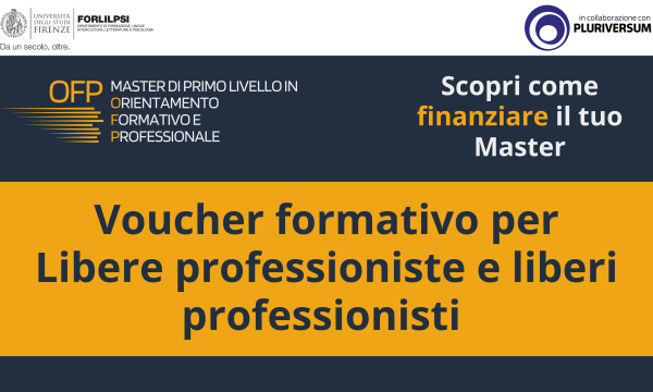 Voucher formativo individuale destinato a professioniste e professionisti