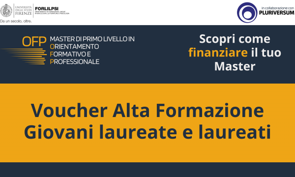 Voucher Alta Formazione &mdash; Giovani laureate e laureati (Giovanis&igrave; &ndash; Regione Toscana)