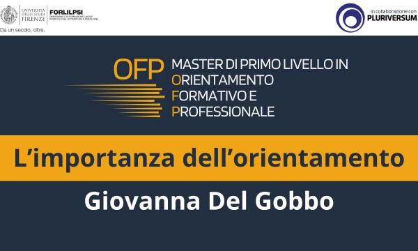 L'importanza dell' orientamento,Giovanna Del Gobbo