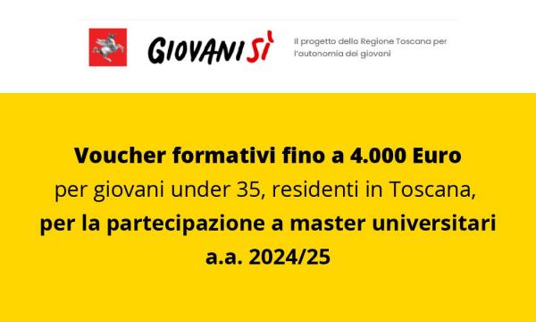 Voucher per l’alta formazione