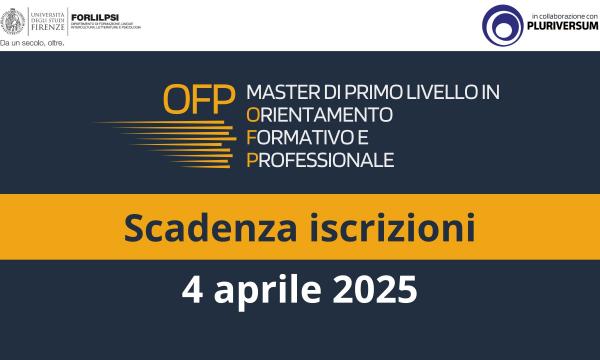 SCADENZE E INIZIO LEZIONI MASTER